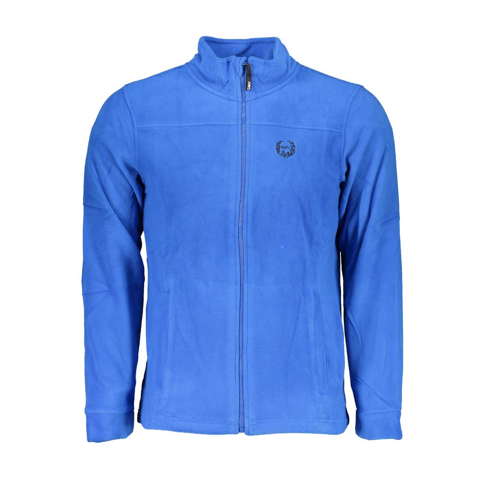 Gianmarco Venturi Blue Polyester Men's Sweatshirt | Regal Royce