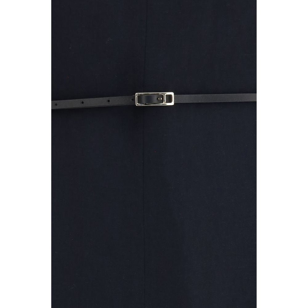 Fabiana Filippi Blue Viscose Long Dress | Regal Royce