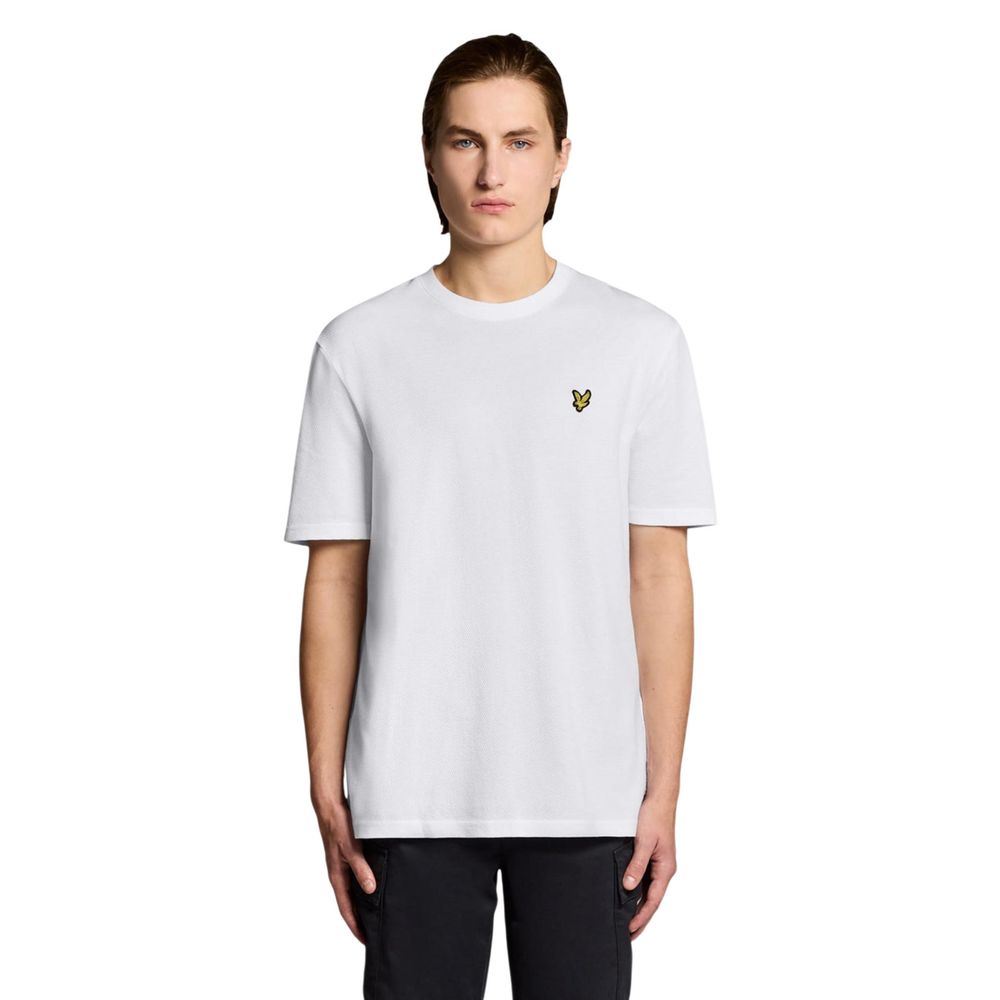 Lyle & Scott White Cotton T-Shirt | Regal Royce