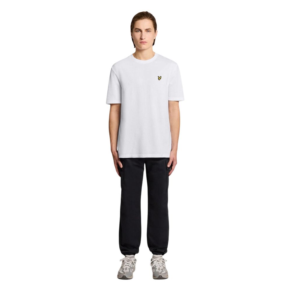 Lyle & Scott White Cotton T-Shirt | Regal Royce
