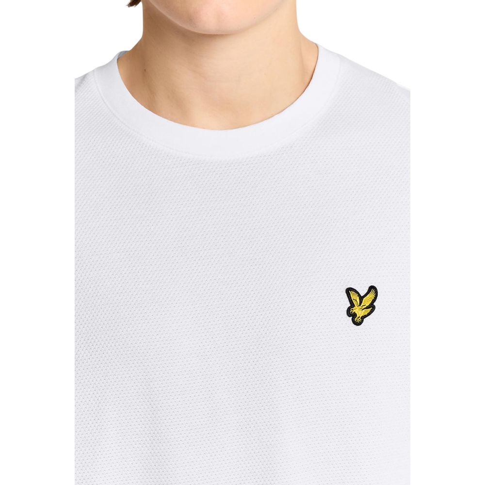 Lyle & Scott White Cotton T-Shirt | Regal Royce