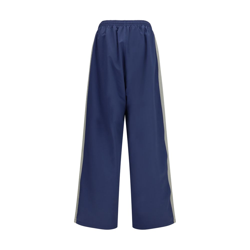 Balenciaga Blue Polyester Joggers (Workout Pants) | Regal Royce