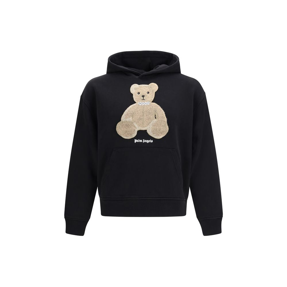 Palm Angels Black Cotton Sweatshirt | Regal Royce
