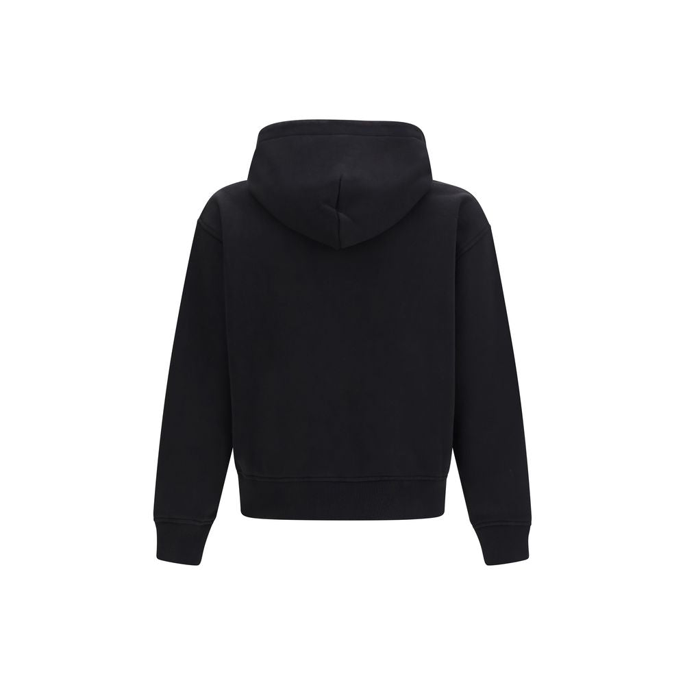 Palm Angels Black Cotton Sweatshirt | Regal Royce