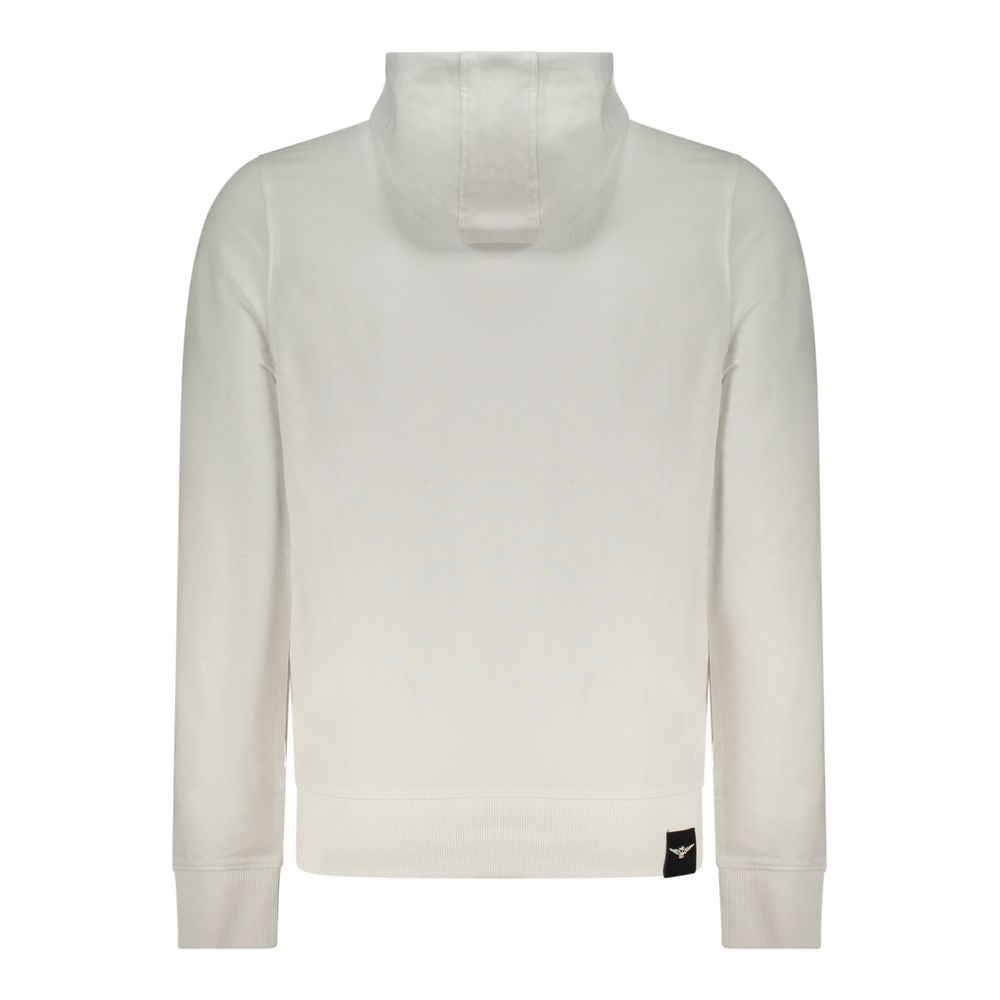 Accademia Militare White Cotton Men's Hoodie | Regal Royce