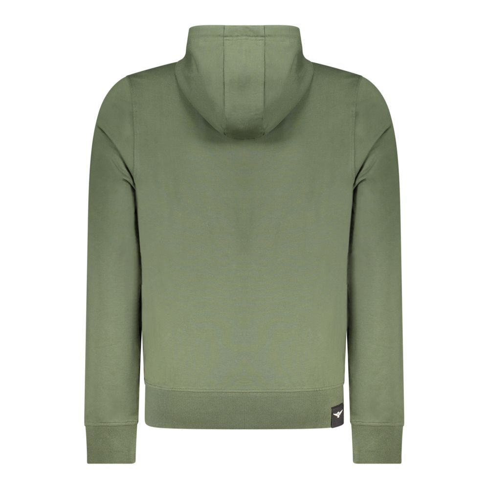 Accademia Militare Verde Cotton Men Hoodie | Regal Royce