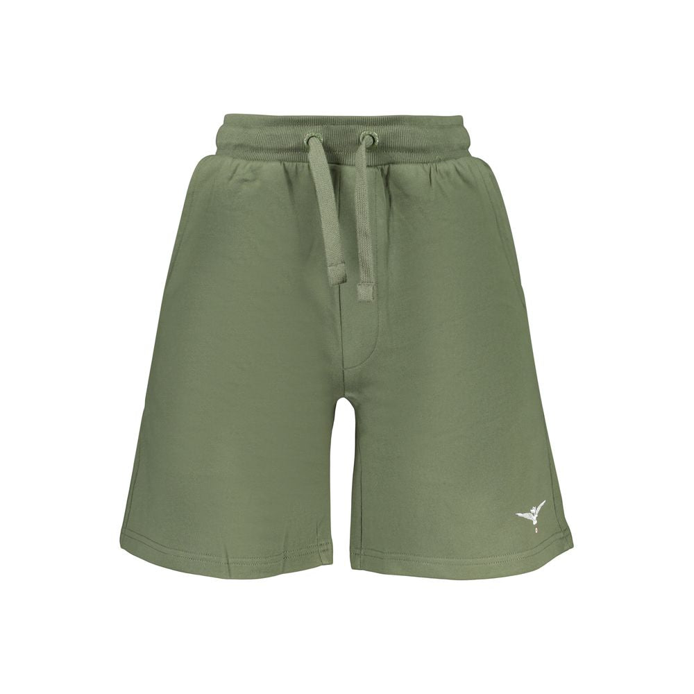 Accademia Militare Verde Cotton Men's Shorts | Regal Royce