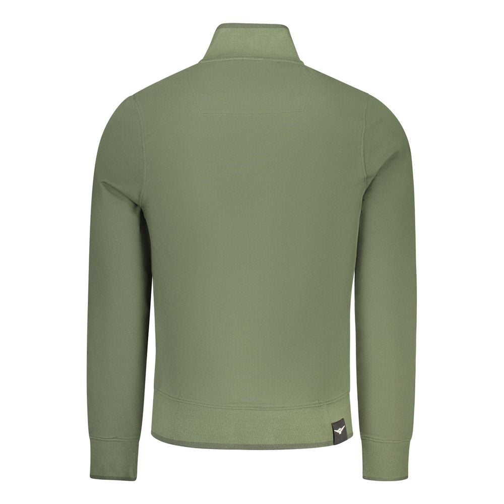 Accademia Militare Verde Cotton Men Sweatshirt | Regal Royce