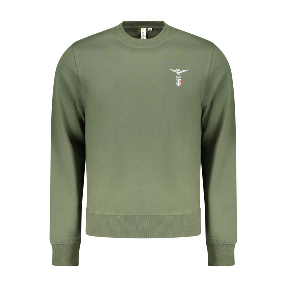 Accademia Militare Black Cotton Men's Sweatshirt | Regal Royce