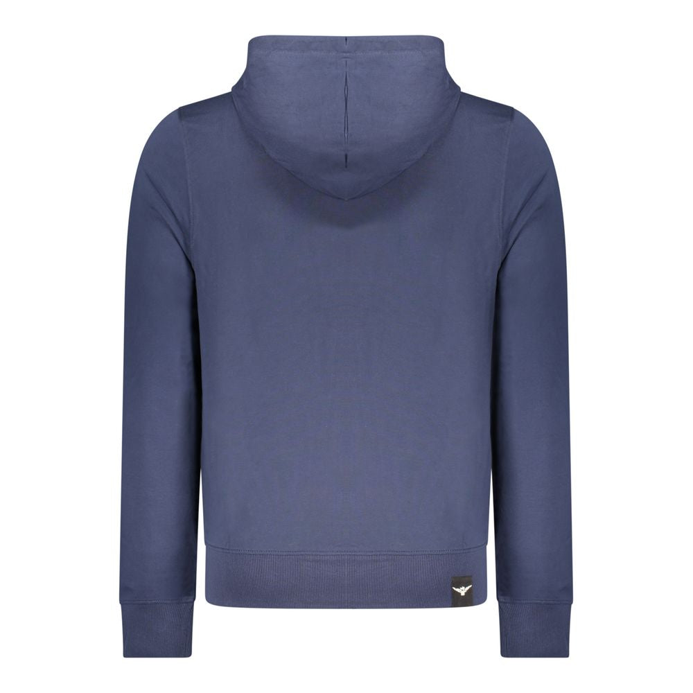 Accademia Militare Black Cotton Men Sweatshirt | Regal Royce