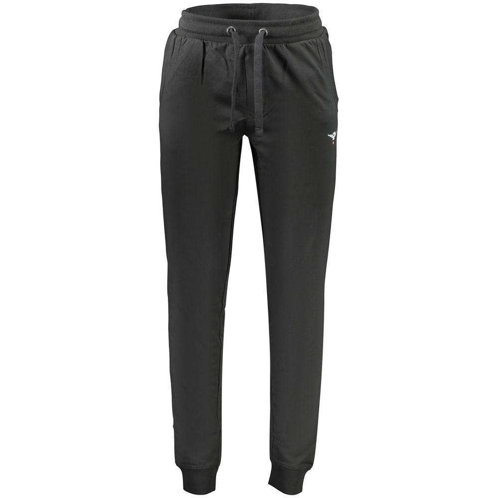 Accademia Militare Black Cotton Men's Sweatpant | Regal Royce