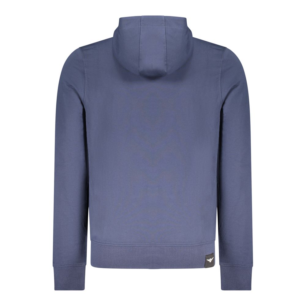 Accademia Militare Blue Cotton Men's Sweatshirt | Regal Royce