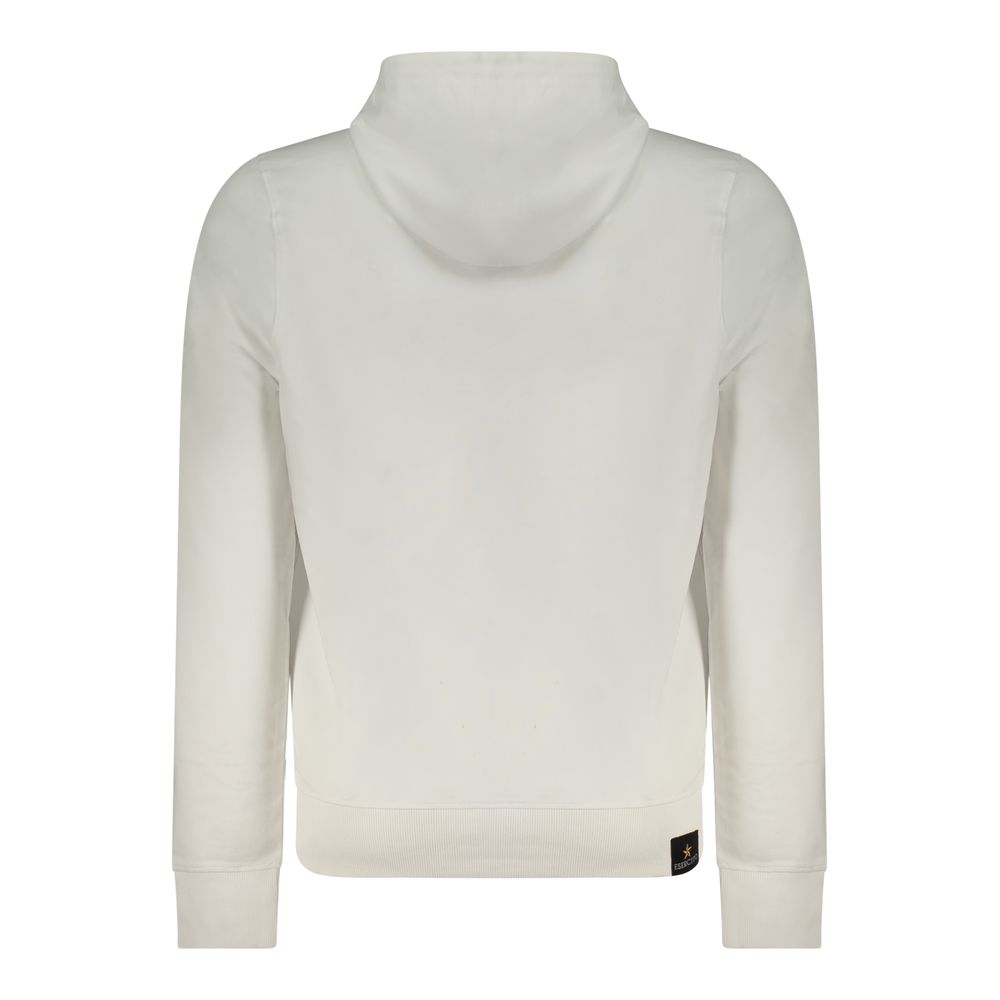 Accademia Militare White Cotton Men's Hoodie | Regal Royce