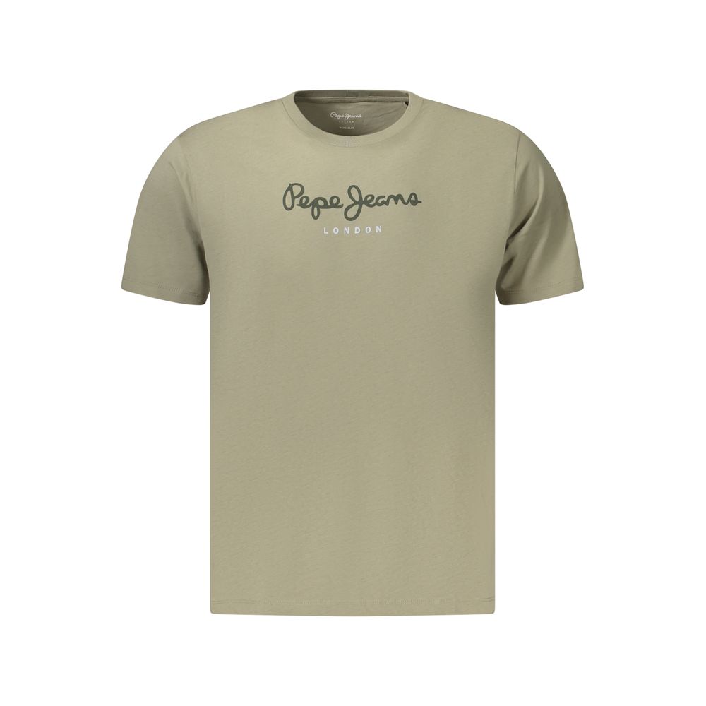 Pepe Jeans Verde Cotton Men T-Shirt | Regal Royce