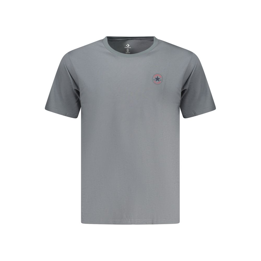 Converse Gray Cotton Men's T-Shirt | Regal Royce