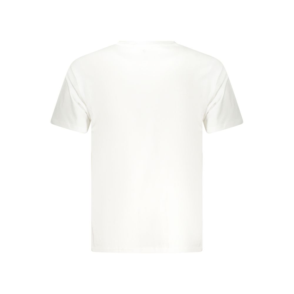 Converse White Cotton Men T-Shirt | Regal Royce
