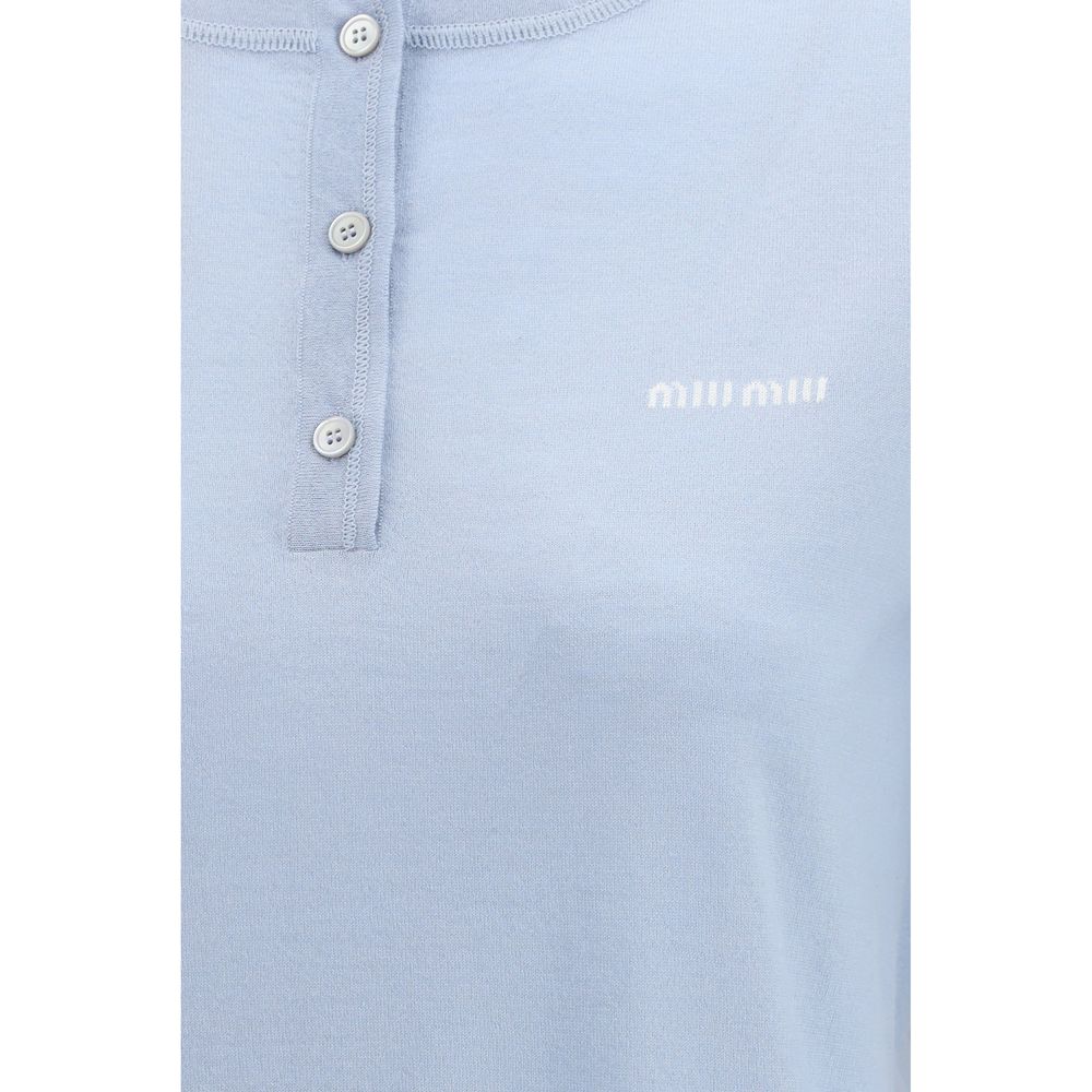 Miu Miu Blue Cashmere Sportswear | Regal Royce
