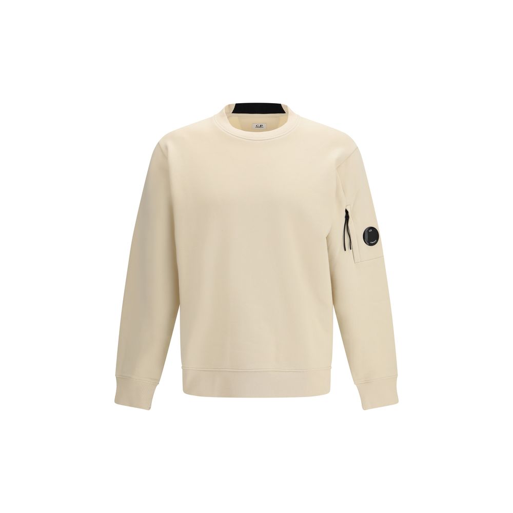 C.P. Company Beige Cotton Sweatshirt | Regal Royce