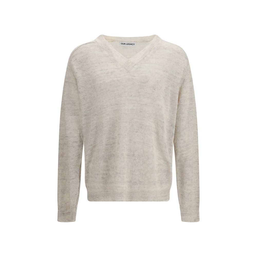 Our Legacy Beige Linen Sweatshirt | Regal Royce