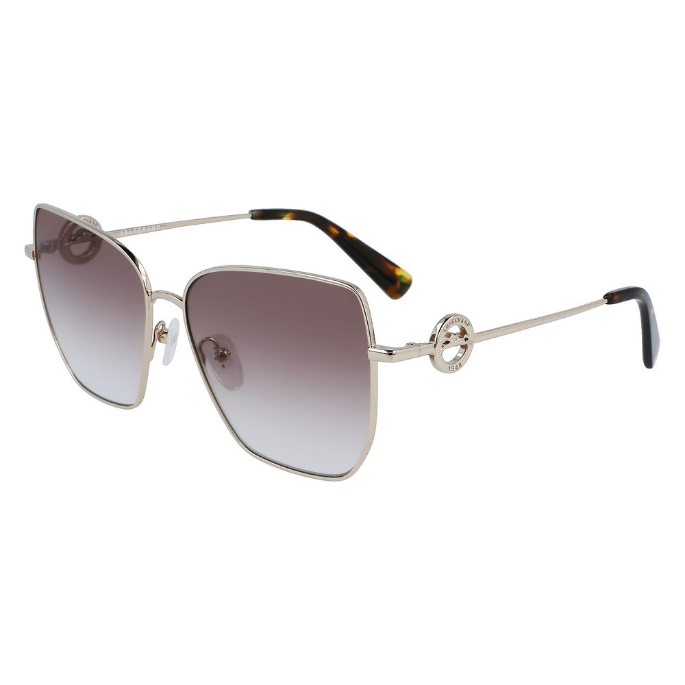Longchamp Gold Metal Sunglasses | Regal Royce