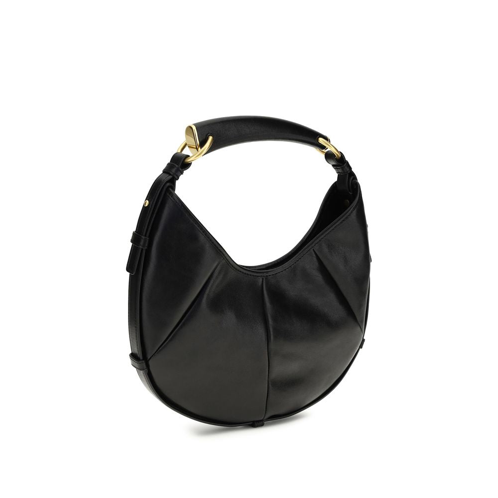 Saint Laurent Black Calf Leather Bos Taurus Shoulder Bag | Regal Royce