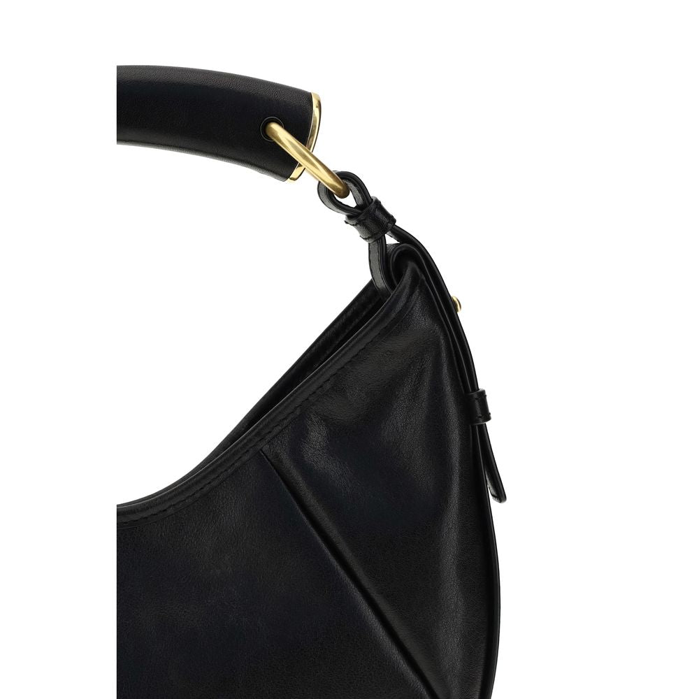 Saint Laurent Black Calf Leather Bos Taurus Shoulder Bag | Regal Royce