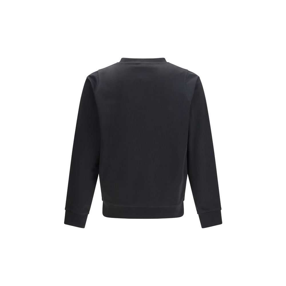 Moose Knuckles Black Cotton Sweatshirt | Regal Royce