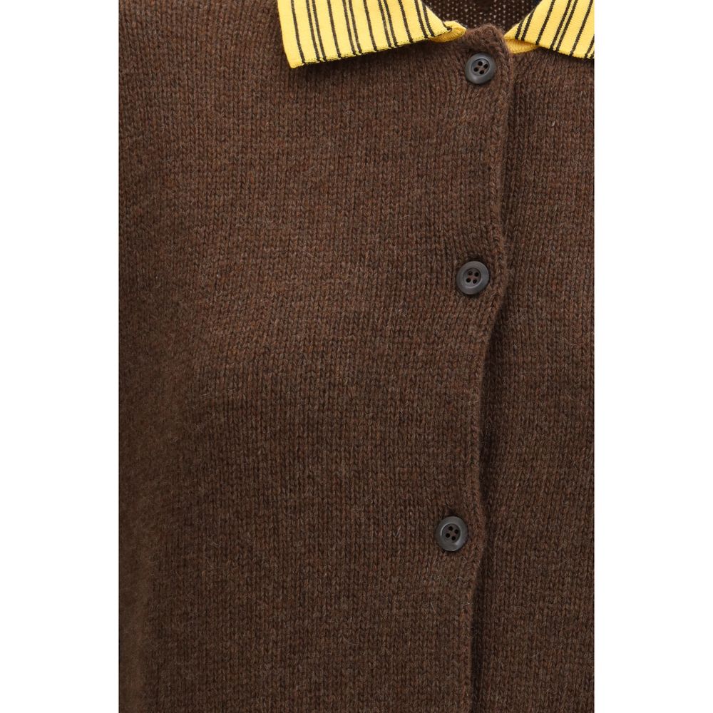 Prada Brown Cashmere Cardigan | Regal Royce
