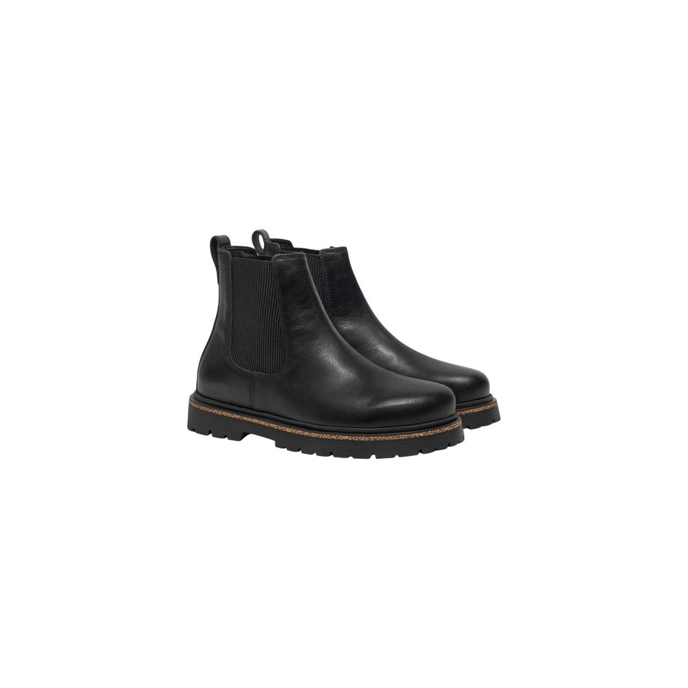 Birkenstock Black Leather Ankle Boots | Regal Royce