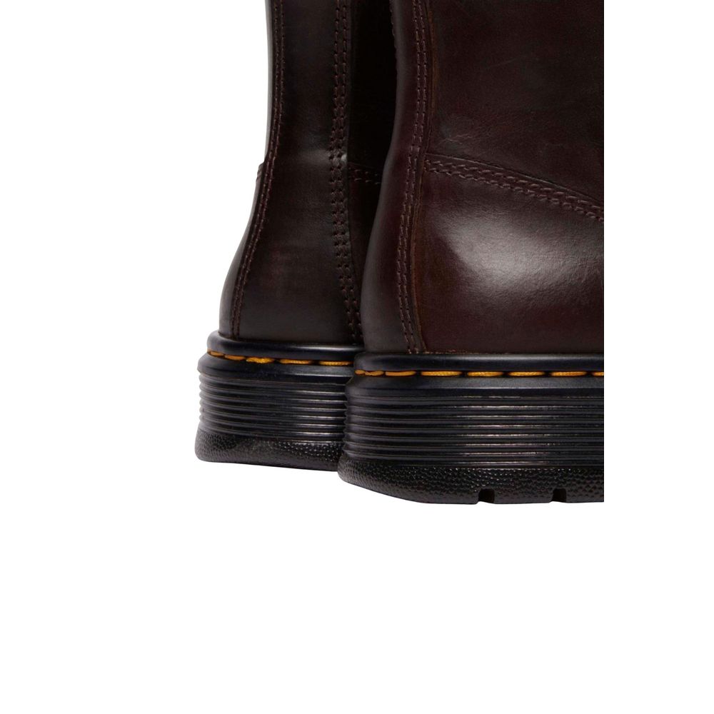 Dr. Martens Brown Leather Athletic Sneakers | Regal Royce