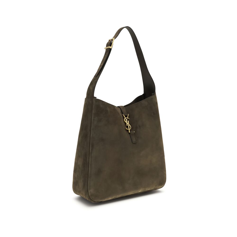 Saint Laurent Bicolor Calf Leather Bos Taurus Shoulder Bag | Regal Royce