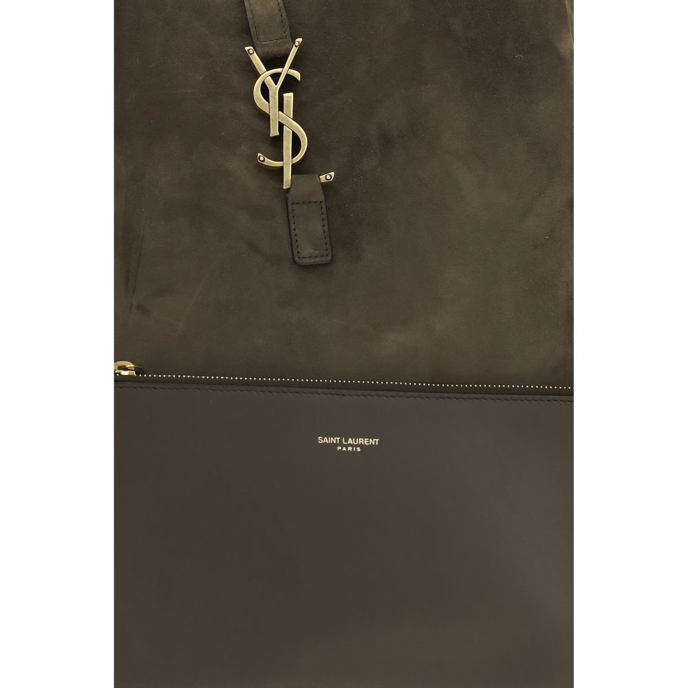 Saint Laurent Bicolor Calf Leather Bos Taurus Shoulder Bag | Regal Royce