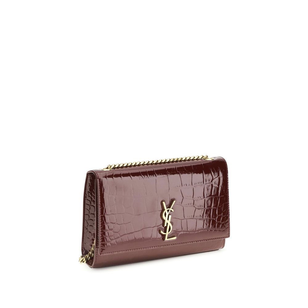 Saint Laurent Bordeaux Calf Leather Bos Taurus Shoulder Bag | Regal Royce