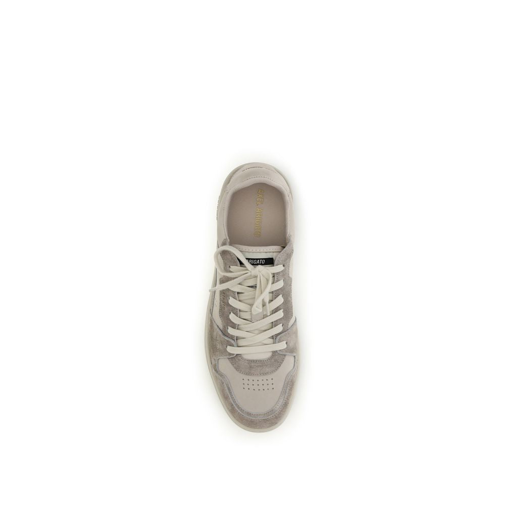 Axel Arigato Gray Calf Leather Bos Taurus Low Top Sneakers | Regal Royce