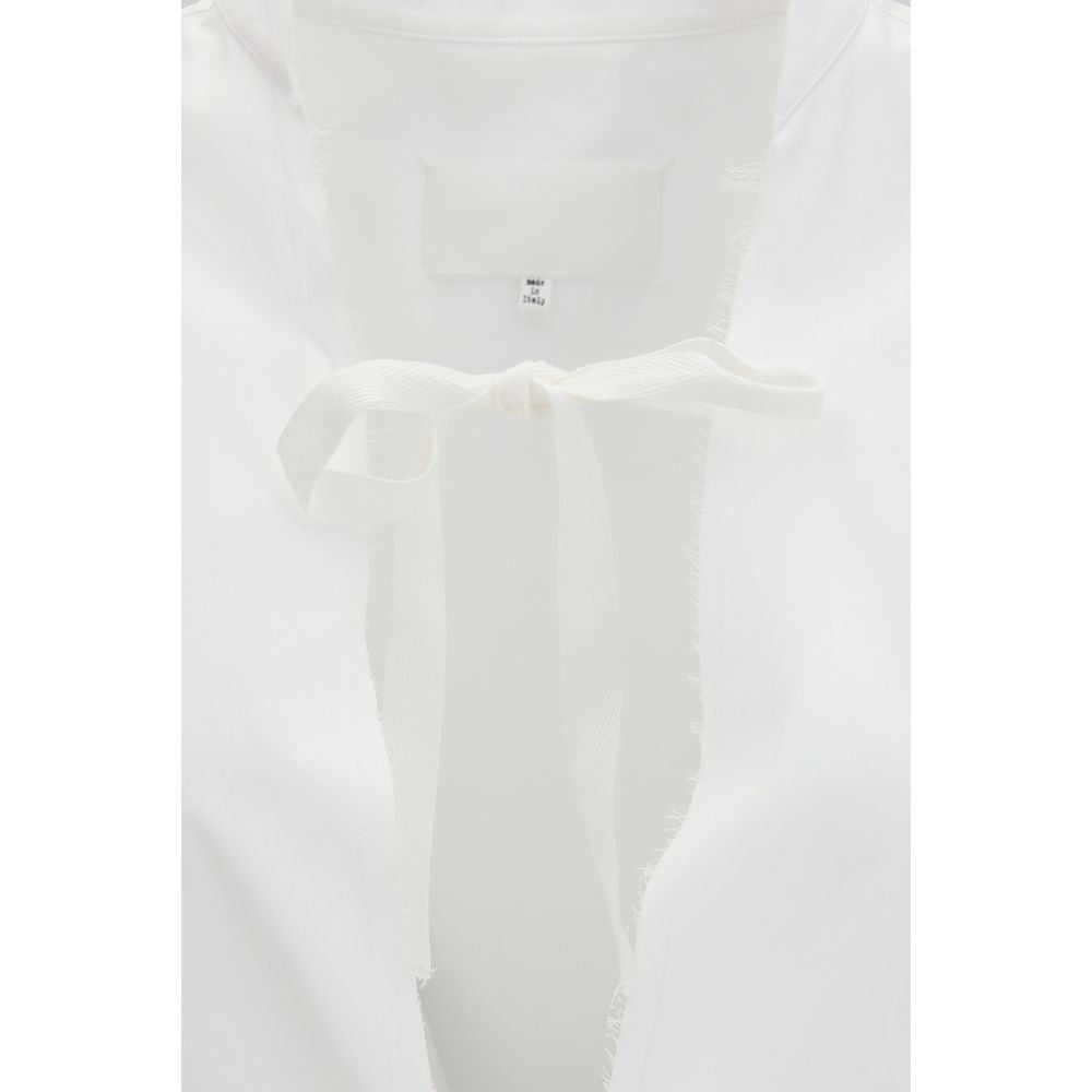 Maison Margiela White Cotton Casual Dress | Regal Royce