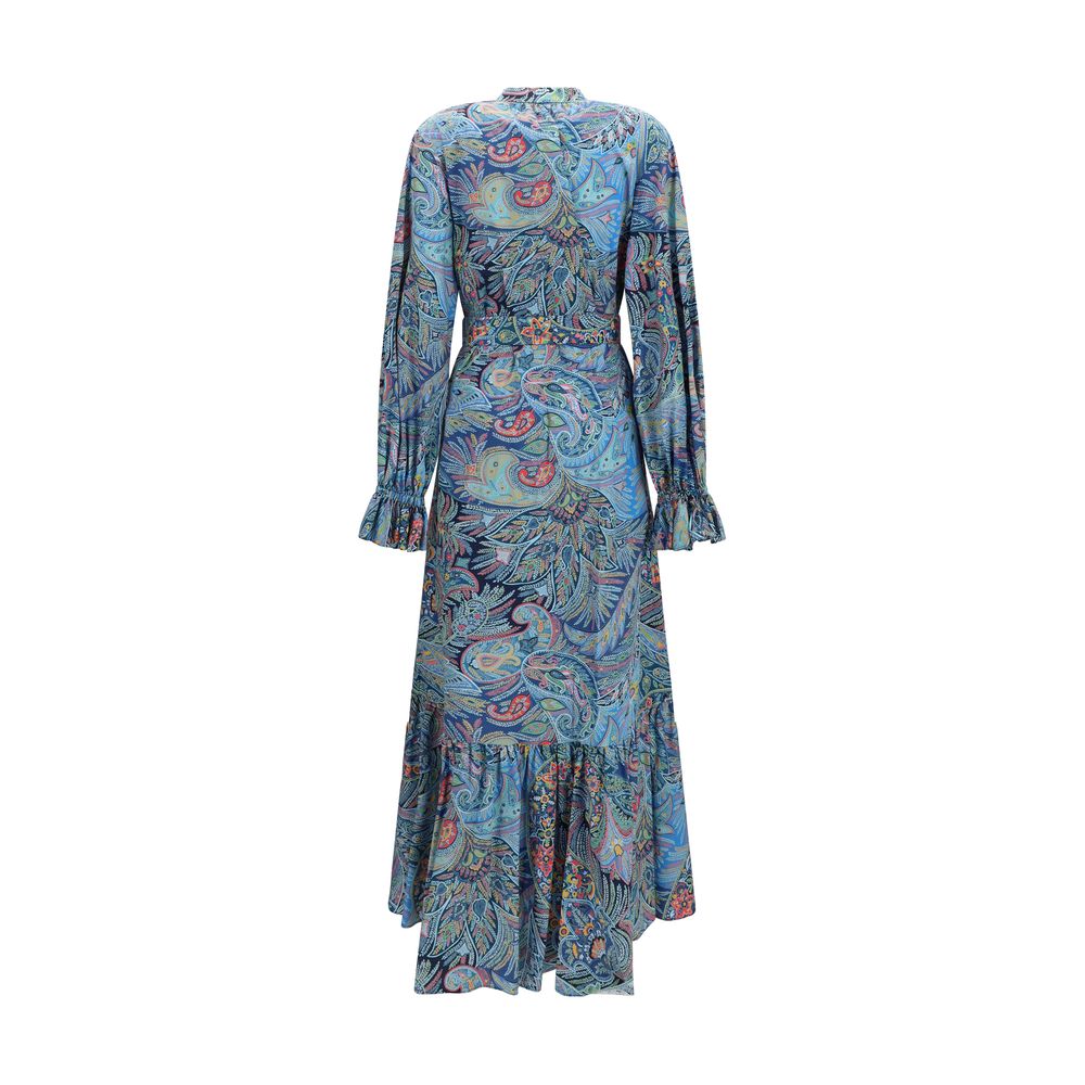 Etro Blue Cotton Casual Dress | Regal Royce