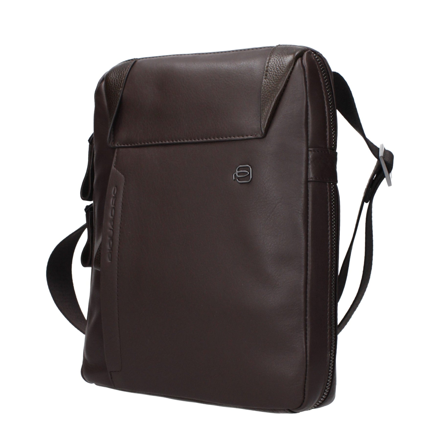 Piquadro Brown Leather Crossbody Bag | Regal Royce