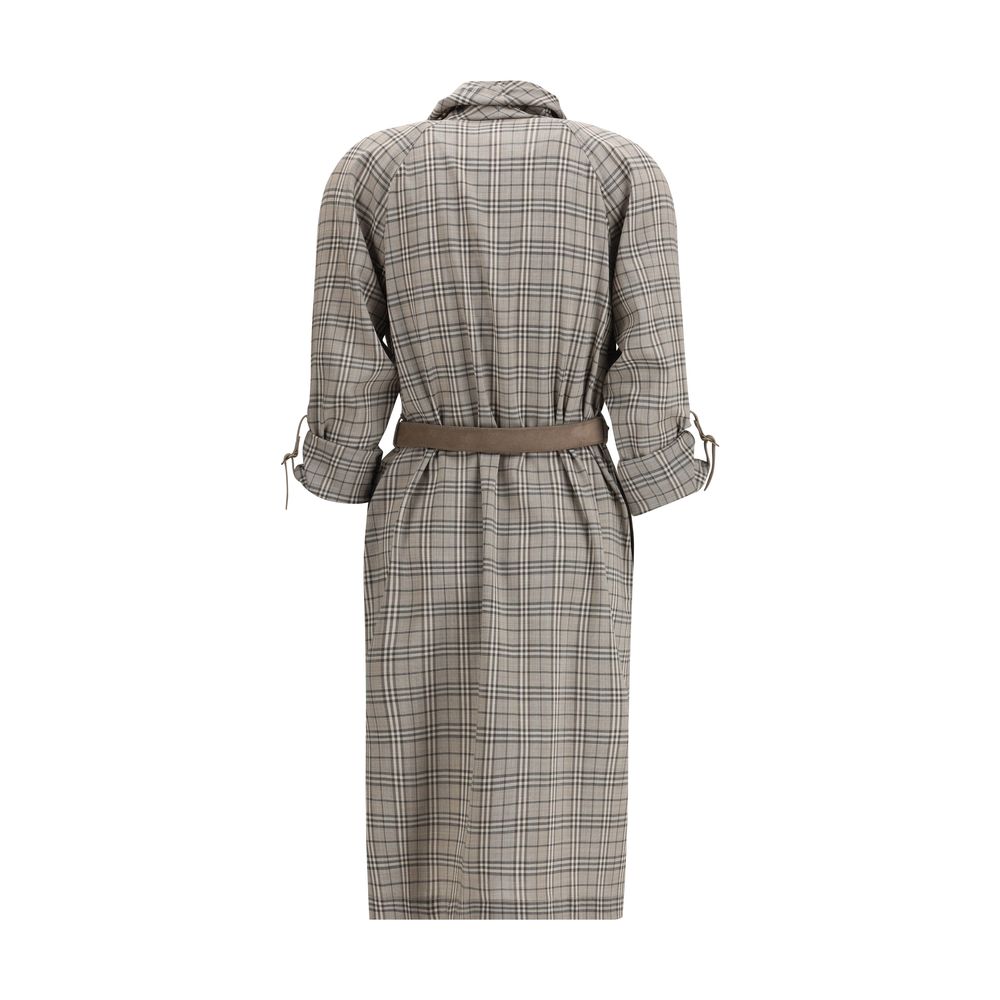 Burberry Gray Wool Casual Dress | Regal Royce