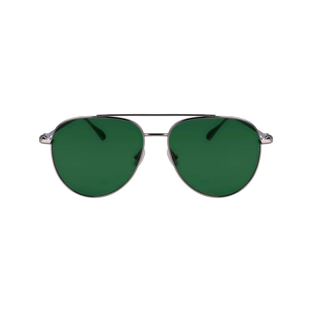 Ferragamo Gray Metal Sunglasses | Regal Royce