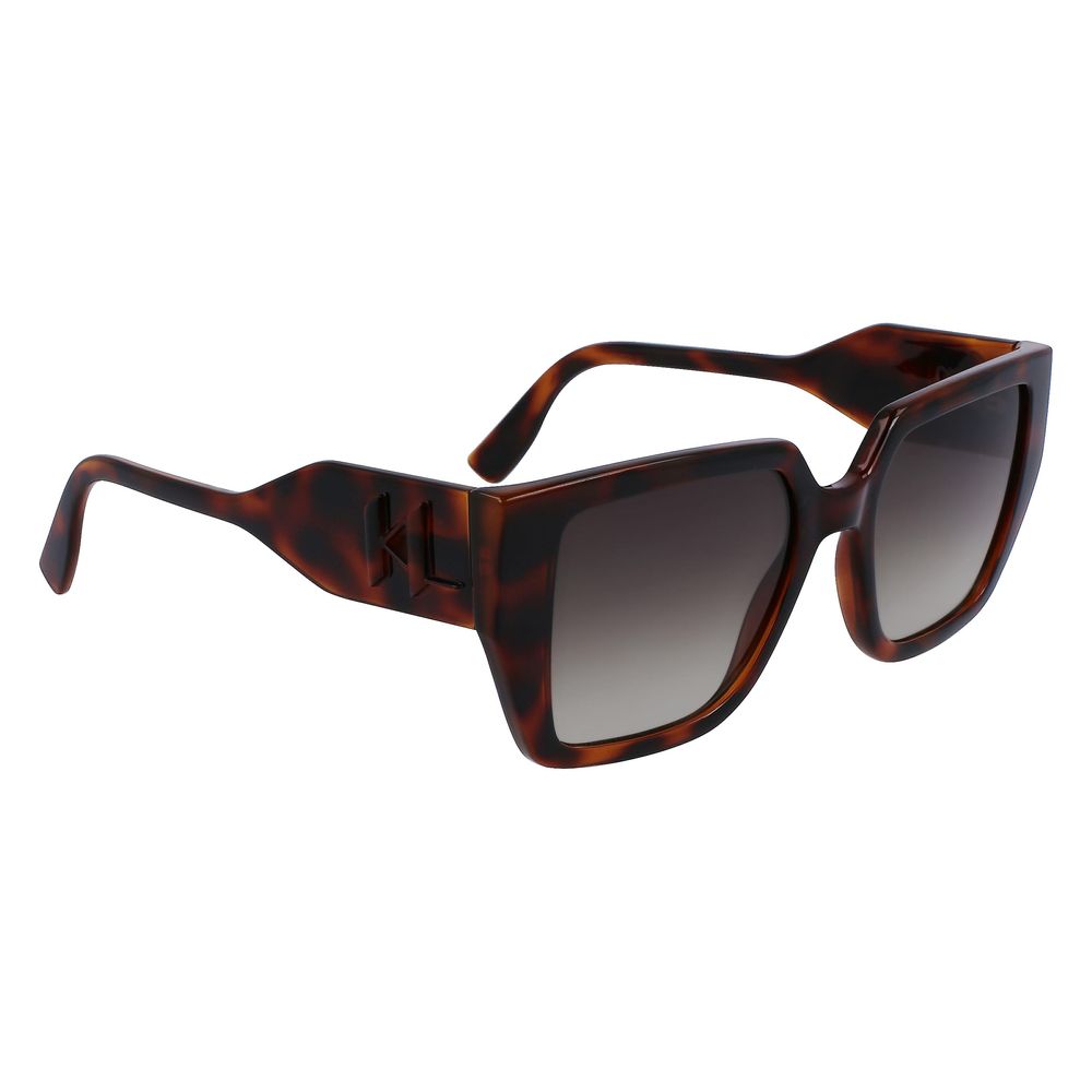 Karl Lagerfeld Brown Injected Sunglasses | Regal Royce