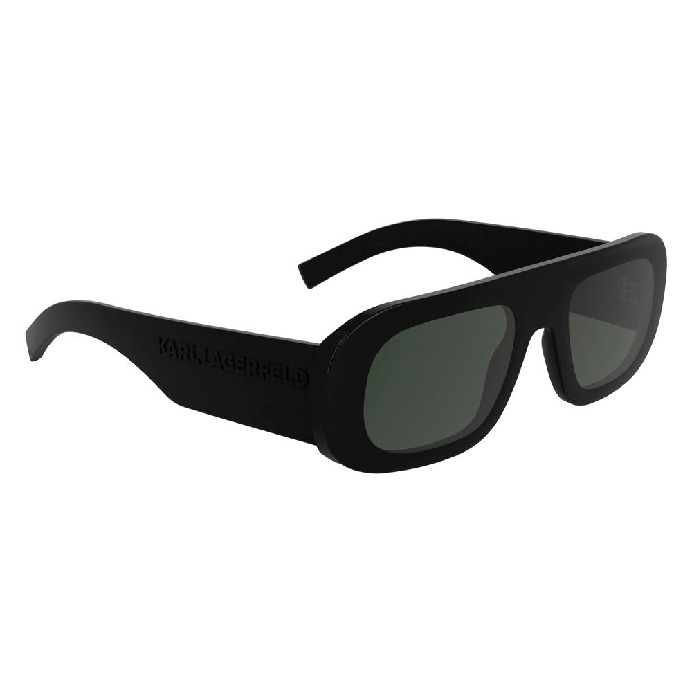 Karl Lagerfeld Black Injected Sunglasses | Regal Royce