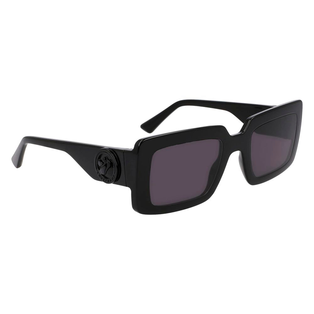 Longchamp Black Injected Sunglasses | Regal Royce