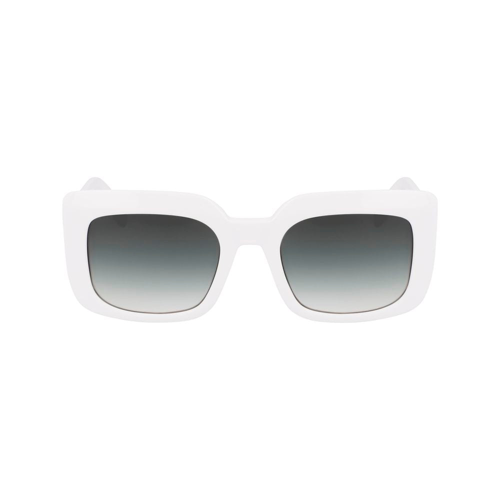 Longchamp White Acetate Sunglasses | Regal Royce