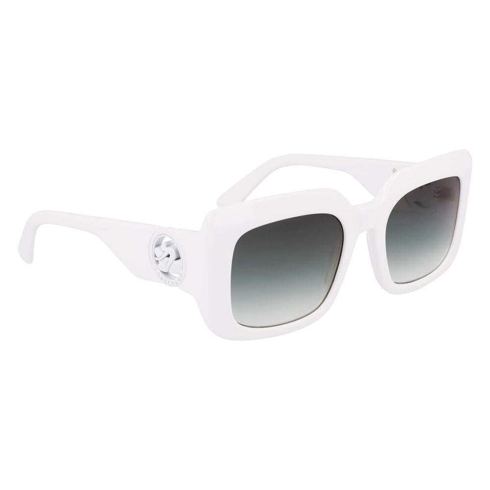 Longchamp White Acetate Sunglasses | Regal Royce