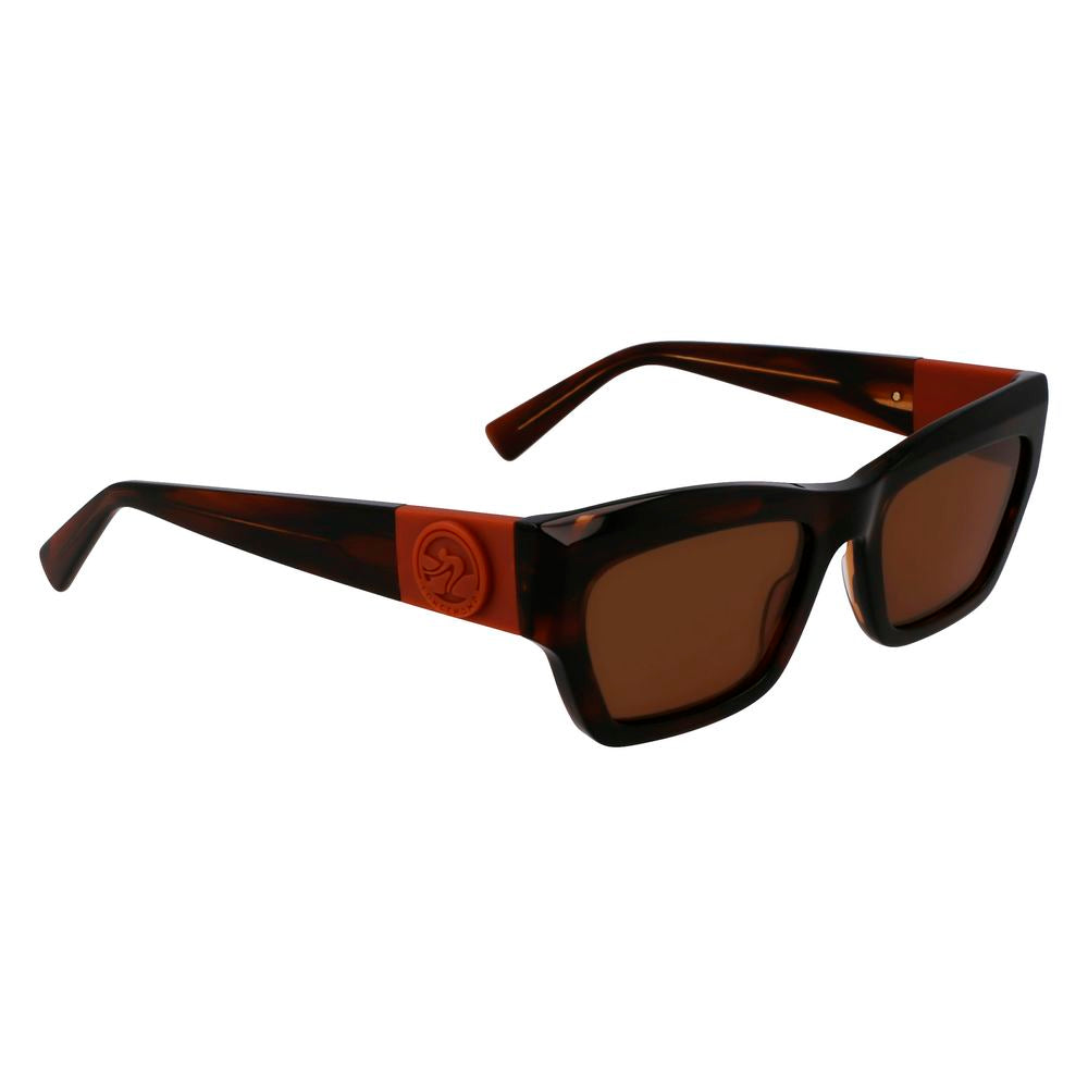Longchamp Brown Acetate Sunglasses | Regal Royce