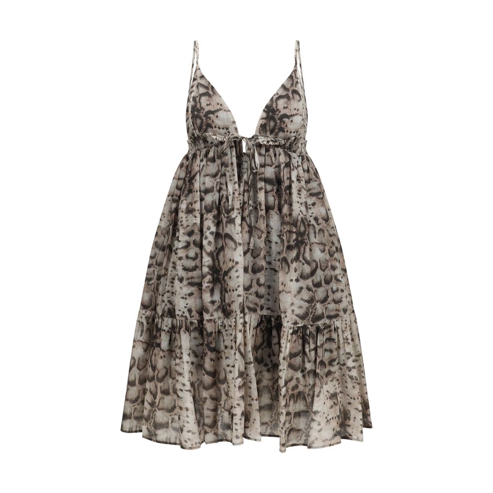 PINKO Beige Cotton Casual Dress | Regal Royce