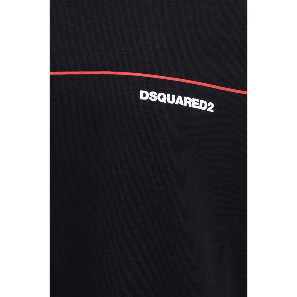 Dsquared² Black Cotton Sweatshirt | Regal Royce