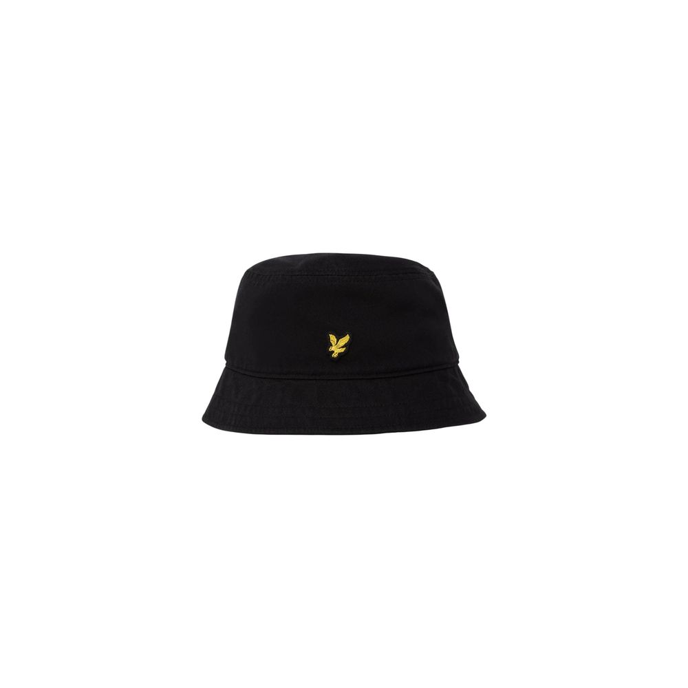 Lyle & Scott Black Cotton Bucket Hat | Regal Royce