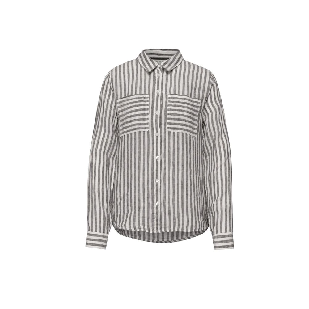 Street One Brown Linen Blouse | Regal Royce