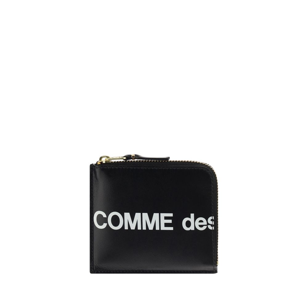 Comme Des Garçons Black Calf Leather Bos Taurus Wallet | Regal Royce
